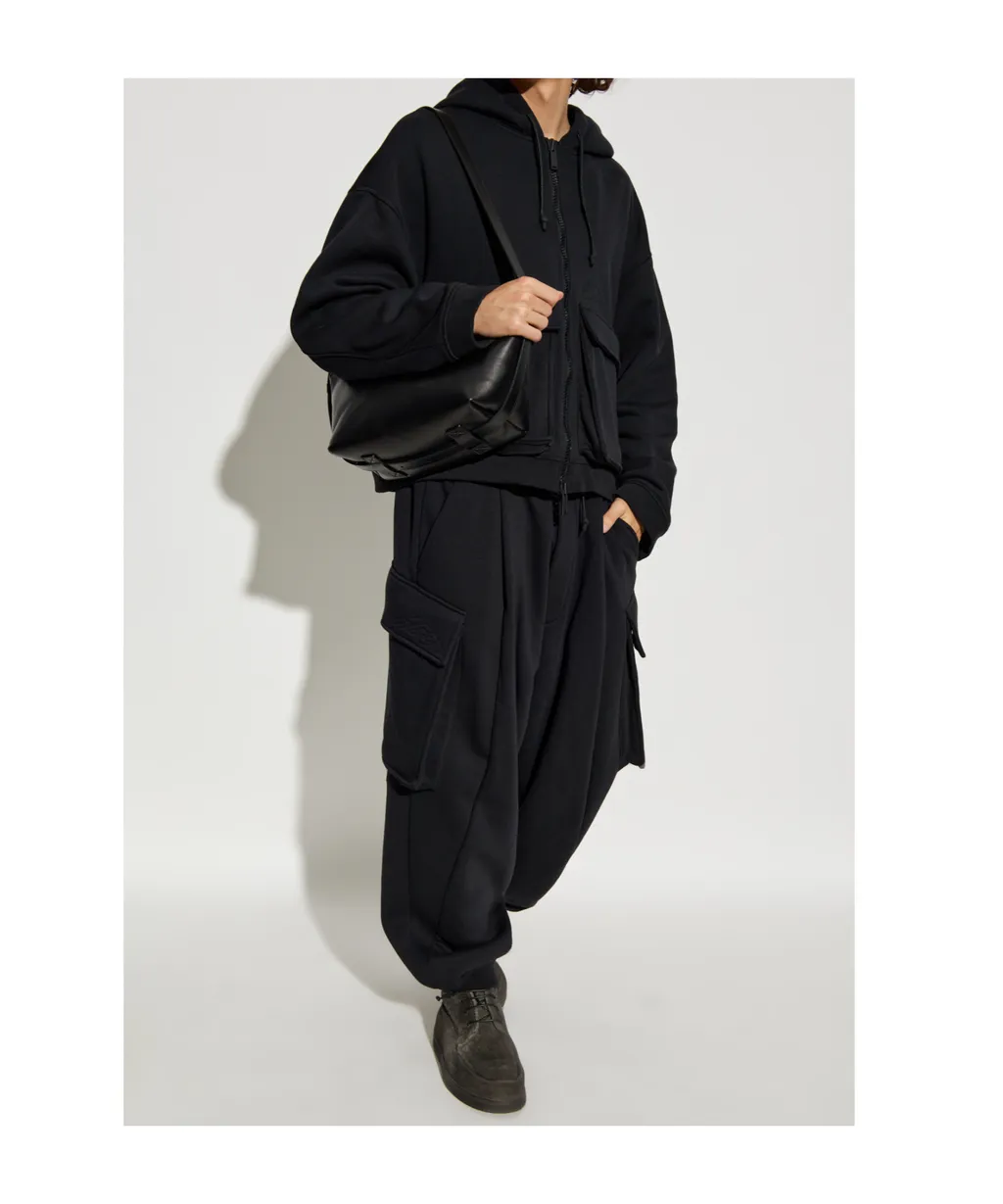 Hooded Ribbed Jacket