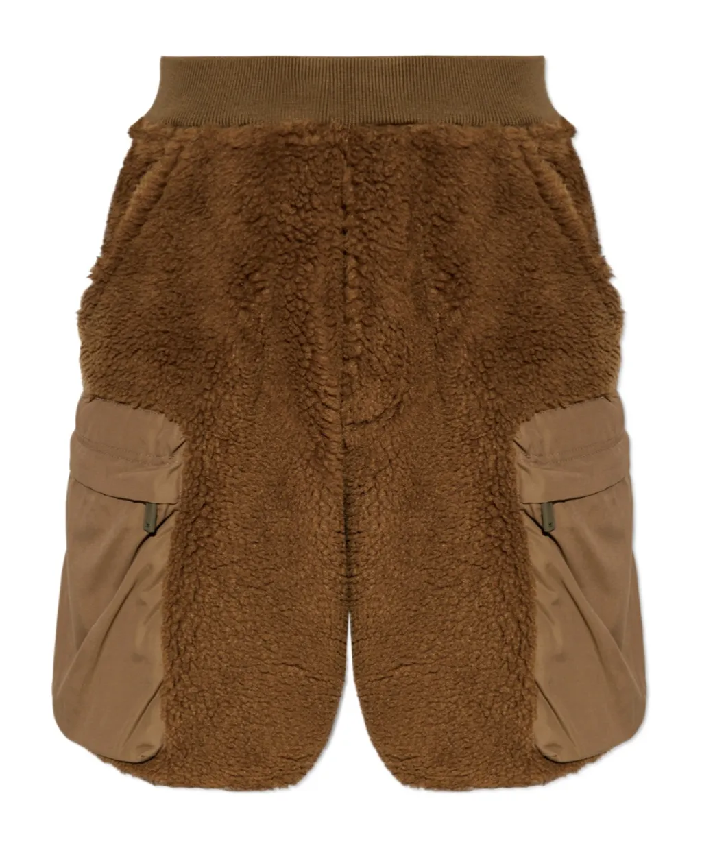 Fleece-Texture Shorts