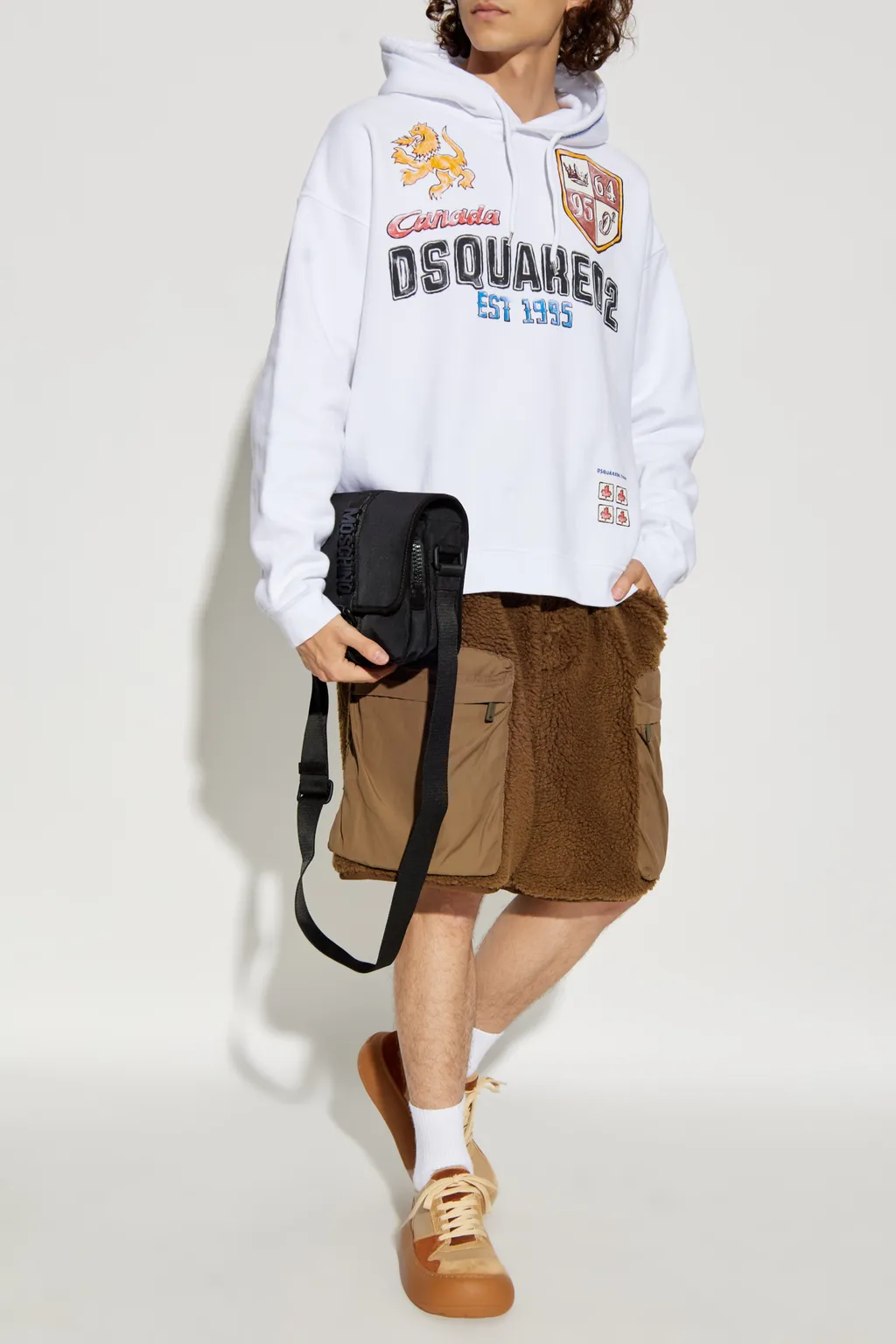 Fleece-Texture Shorts
