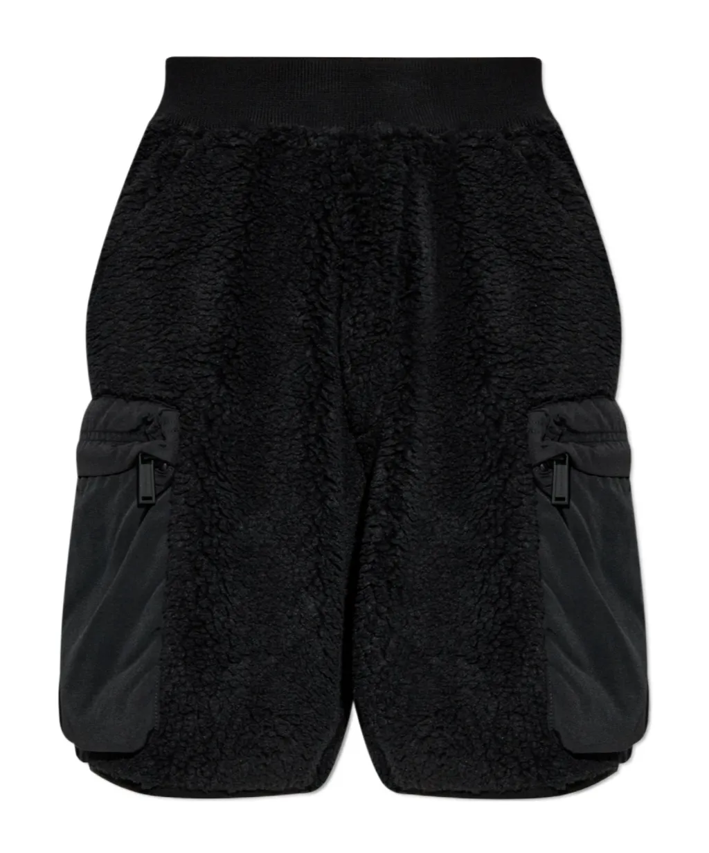 Fleece Cargo Shorts