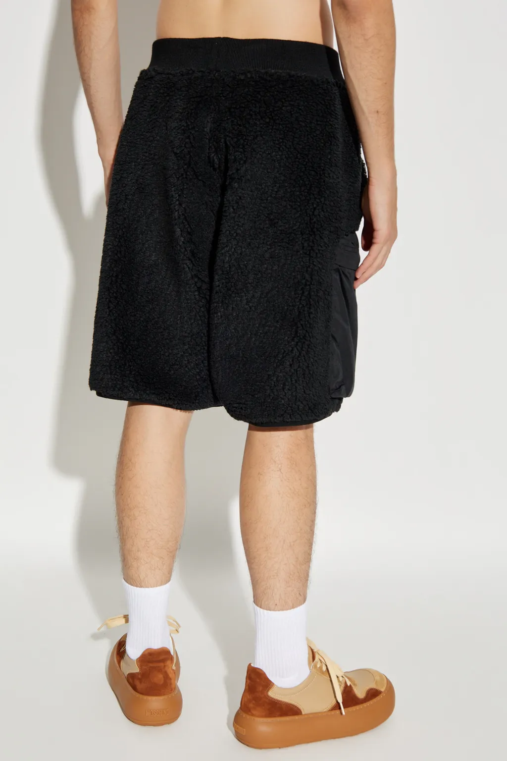 Fleece Cargo Shorts