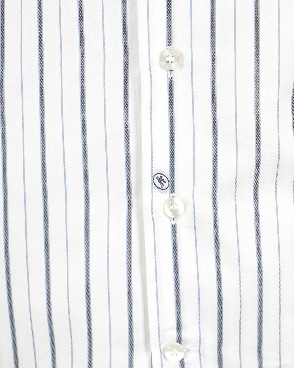 Striped Cotton Jacquard Shirt