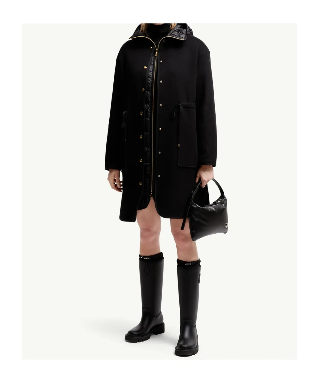 Bonreposse 3-In-1 Wool & Cashmere Long Down Jacket