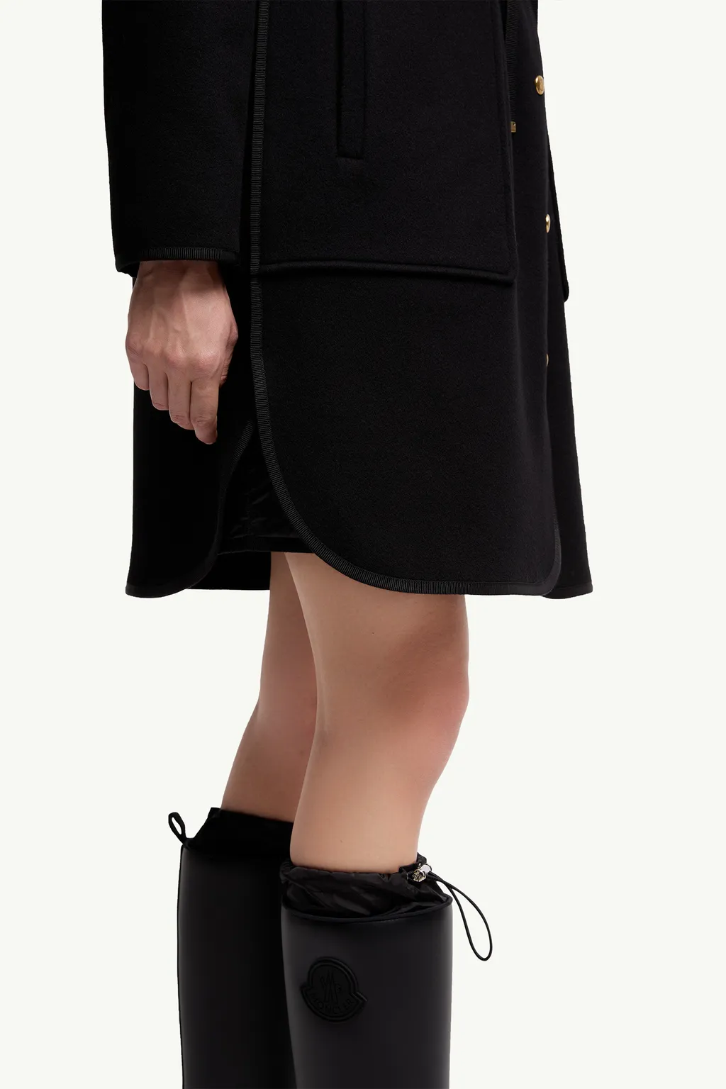 Bonreposse 3-In-1 Wool & Cashmere Long Down Jacket