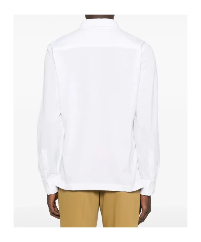 Long-Sleeved Polo Shirt