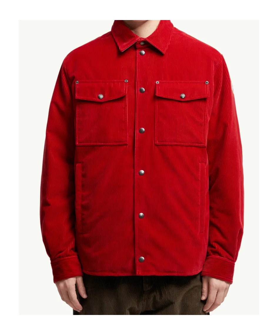 Ambroisie Corduroy Down Shirt Jacket