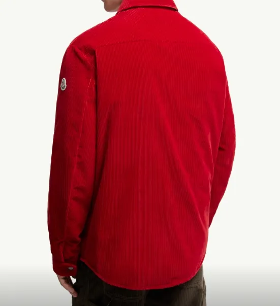 Ambroisie Corduroy Down Shirt Jacket