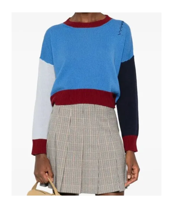 Colour-Block Cashmere Sweater
