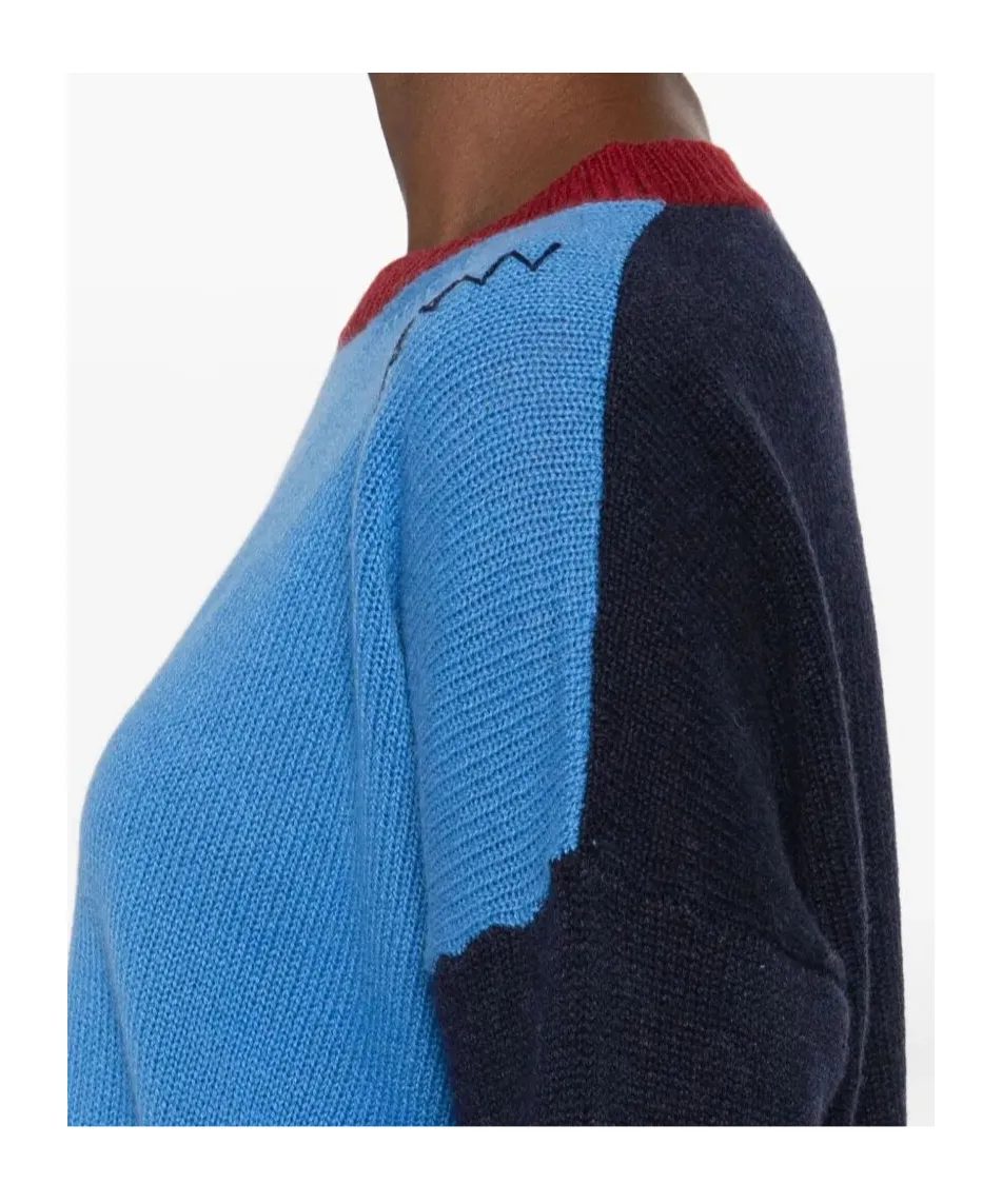 Colour-Block Cashmere Sweater