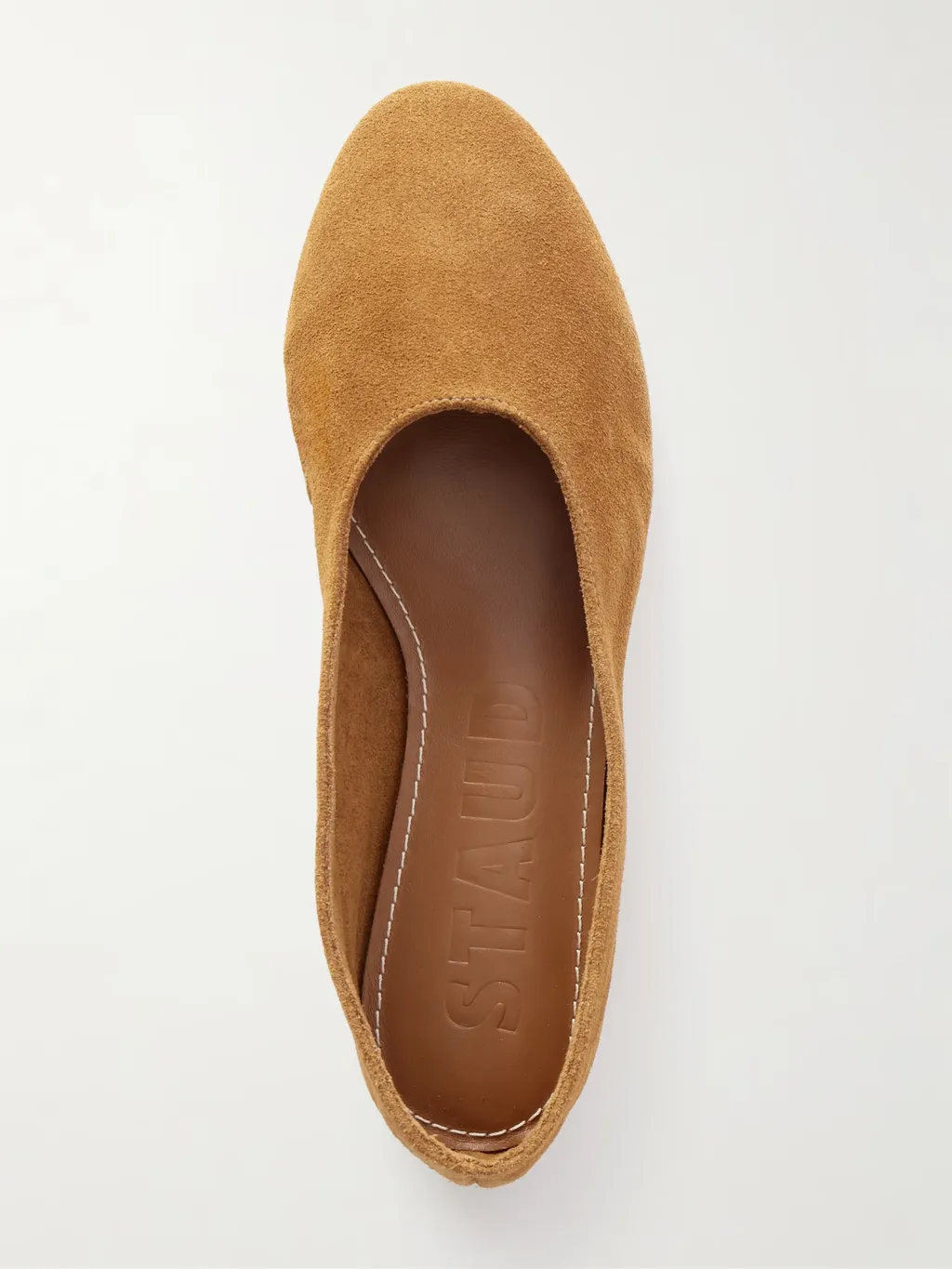 Suede Ballet Flats