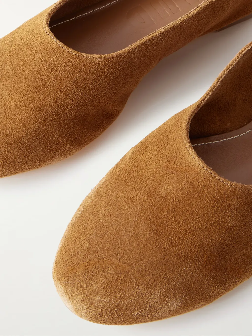 Suede Ballet Flats