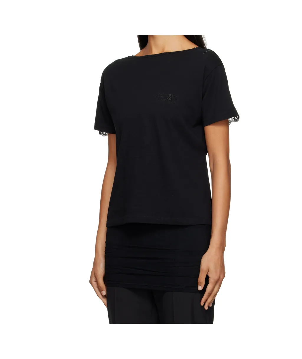 Mm6 Maison Margiela Laced Top