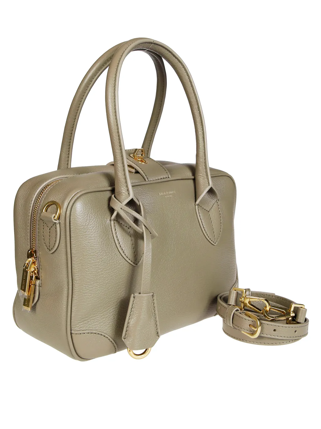 Printed Zipper Crossbody Bag