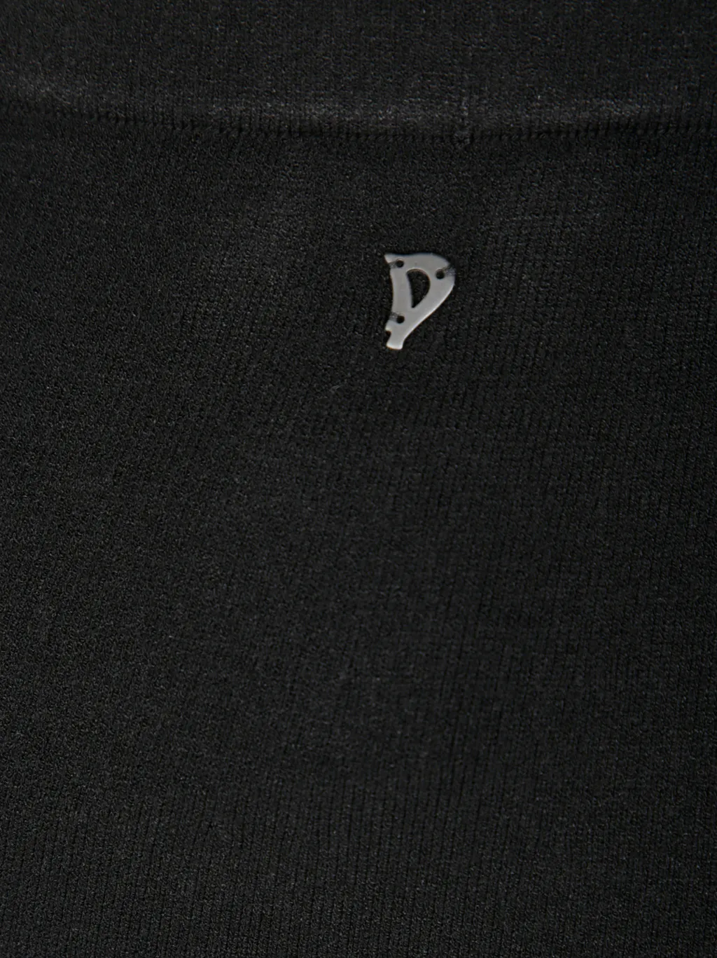 Logo-Plaque Midi Skirt