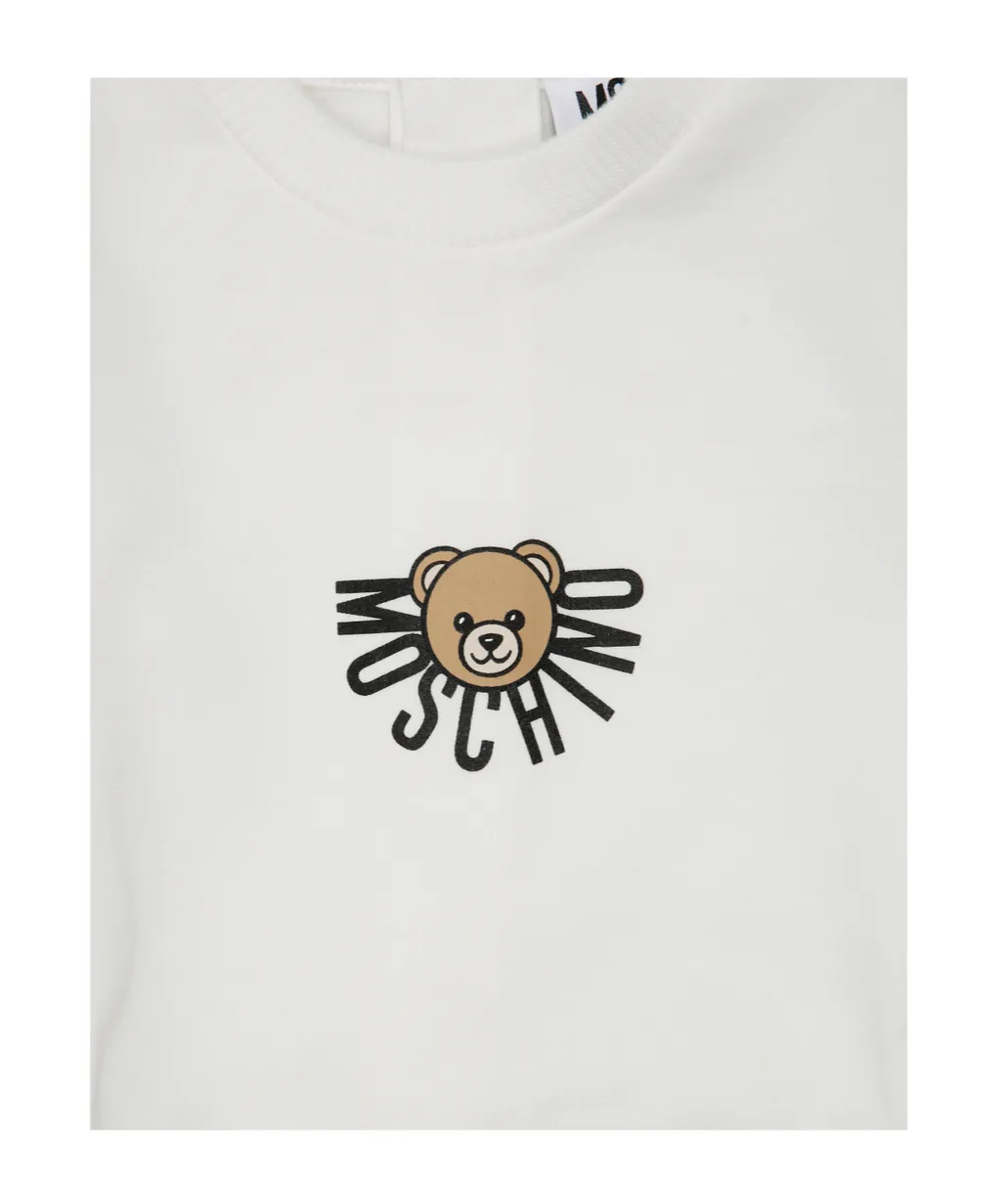 Teddy-Bear Print Pajamas