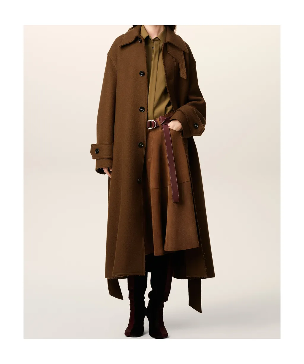 Wool Belted Coat