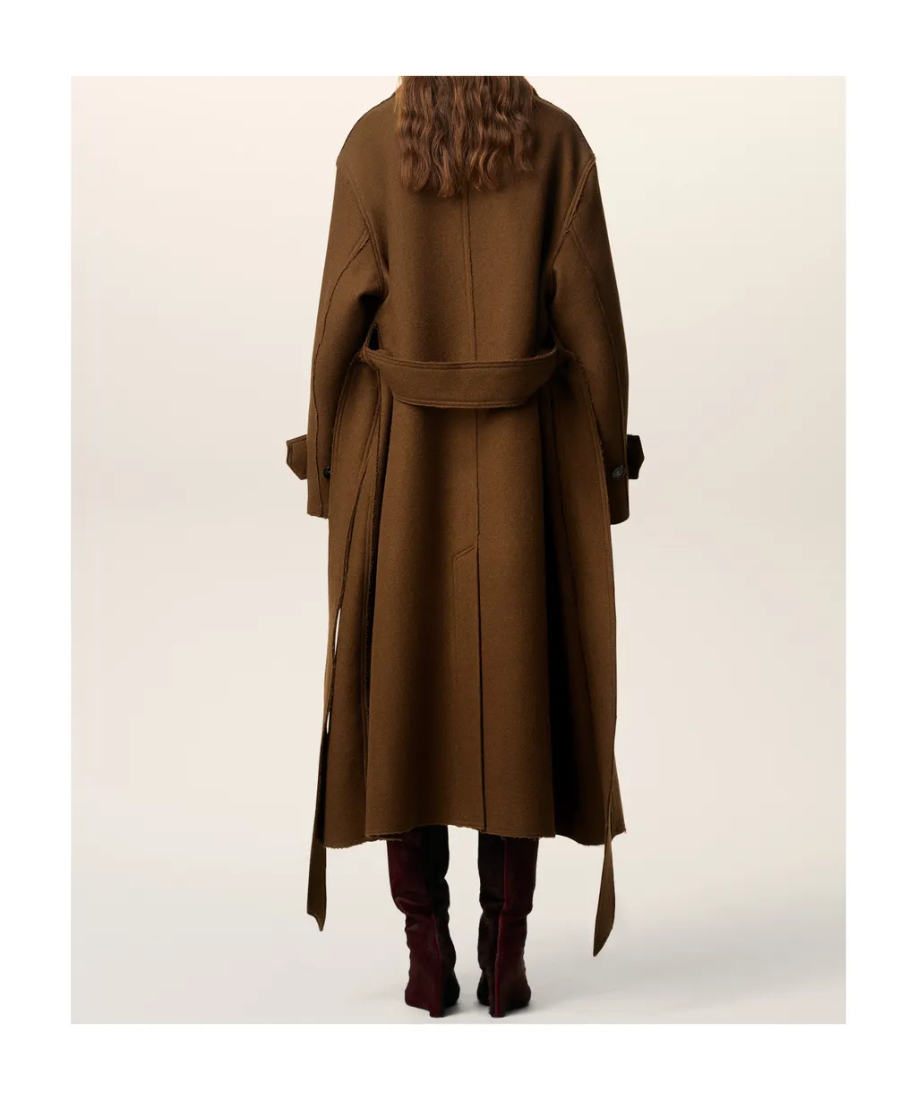 Wool Belted Coat