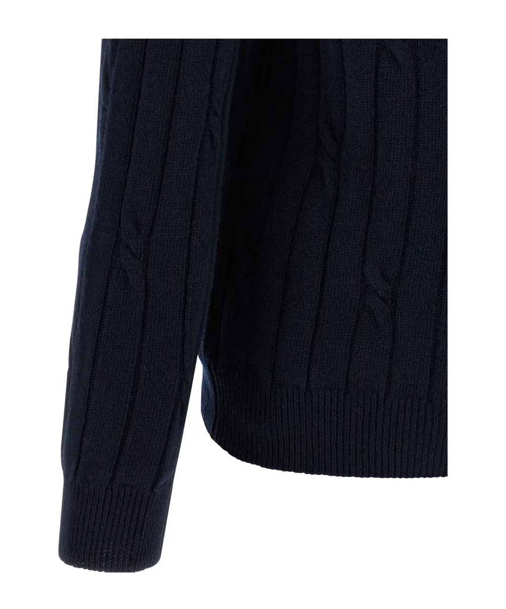 Zanone Braided Stitch Polo Shirt