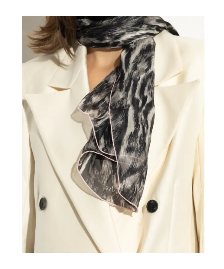Patterned Silk Scarves