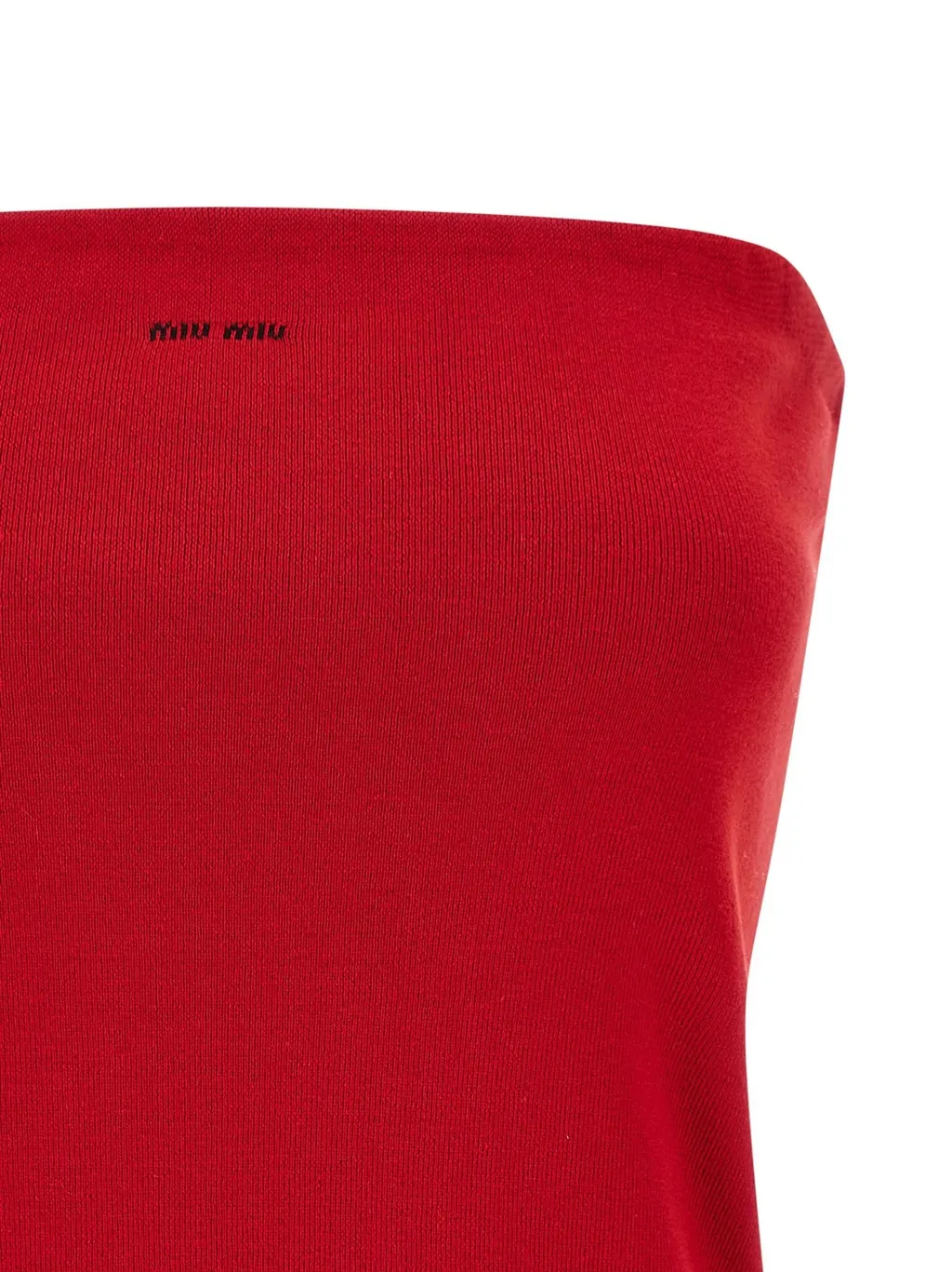 Cotton Knit Tube Top