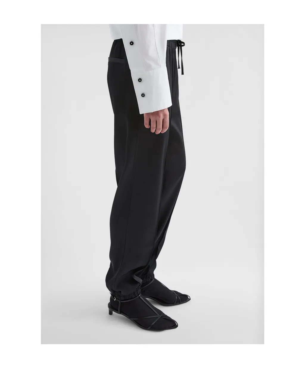 Jil Sander Twill Drawstring Trousers