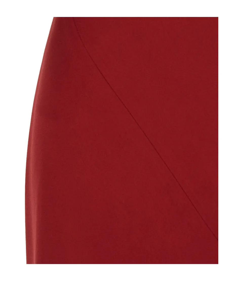 Antonelli Draped Neckline Long Dress