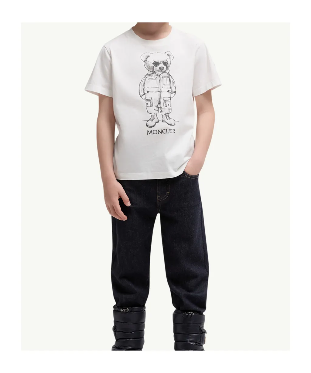 Printed Motif Cotton T-Shirt