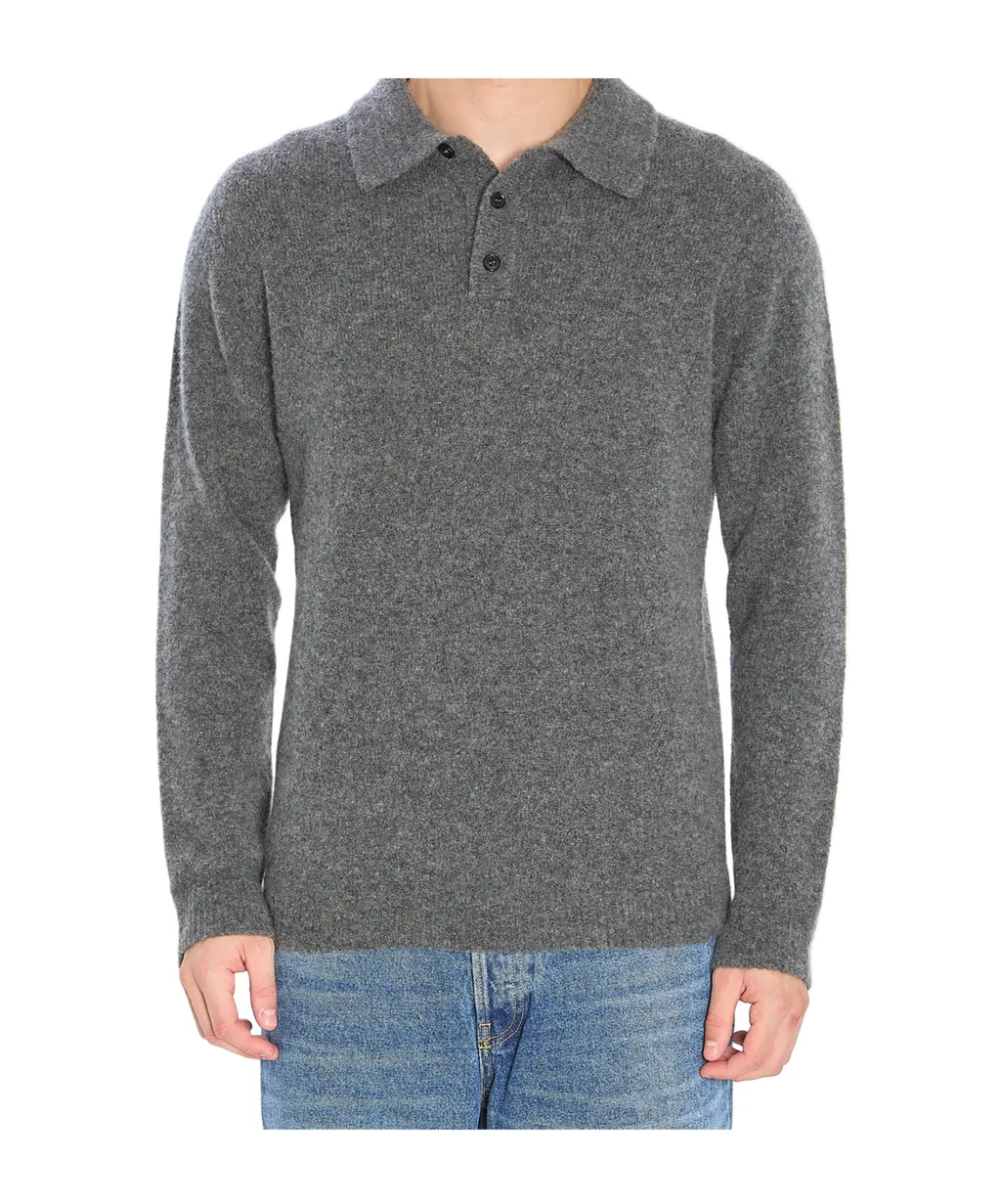 Roberto Collina Cashmere Blend Polo Shirt