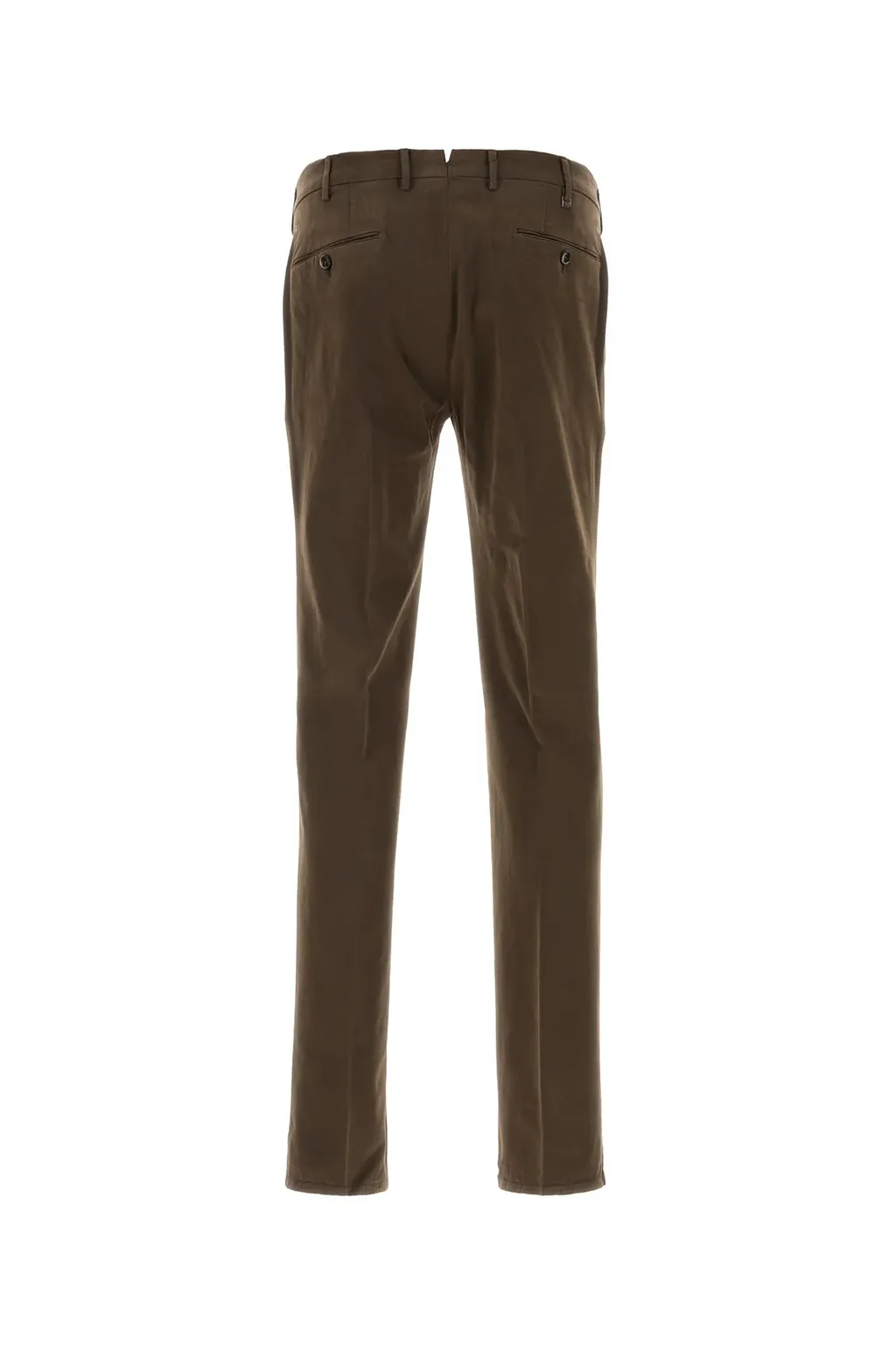 Pt Torino Slim Flat-Front Pants