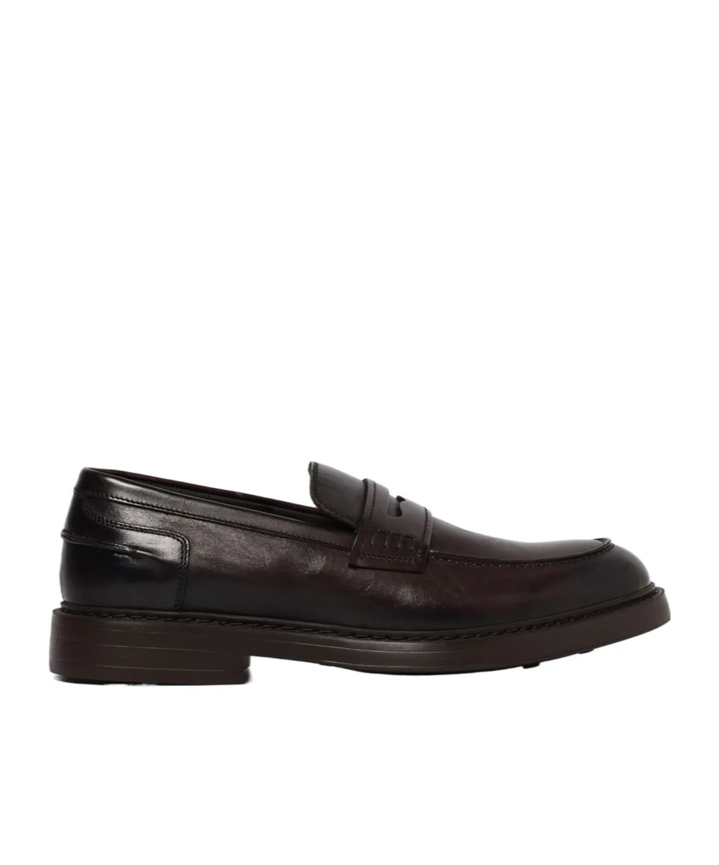 Panelled Loafers
