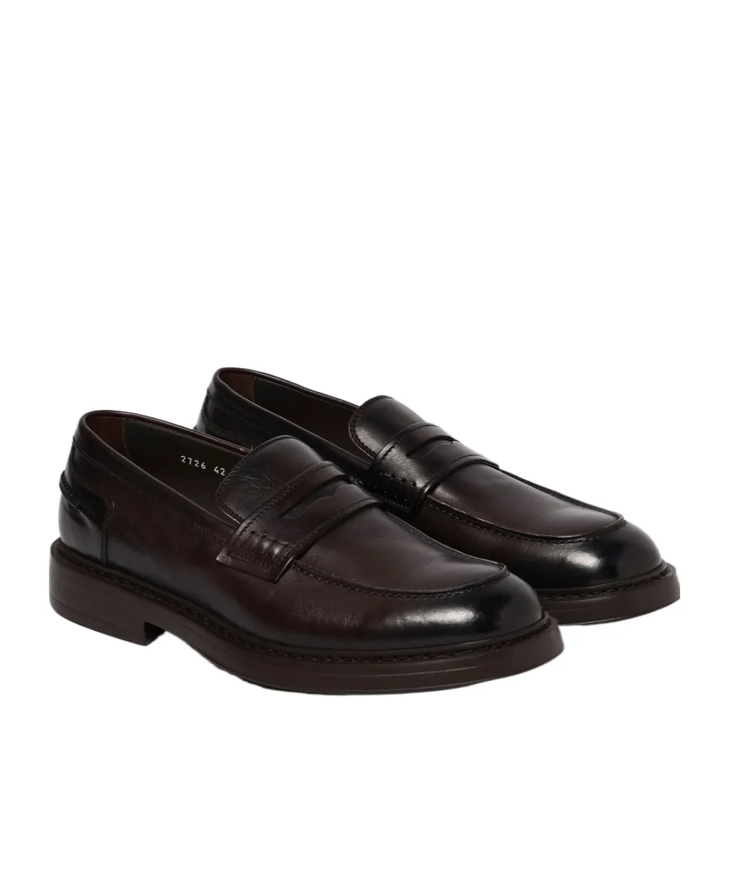 Panelled Loafers
