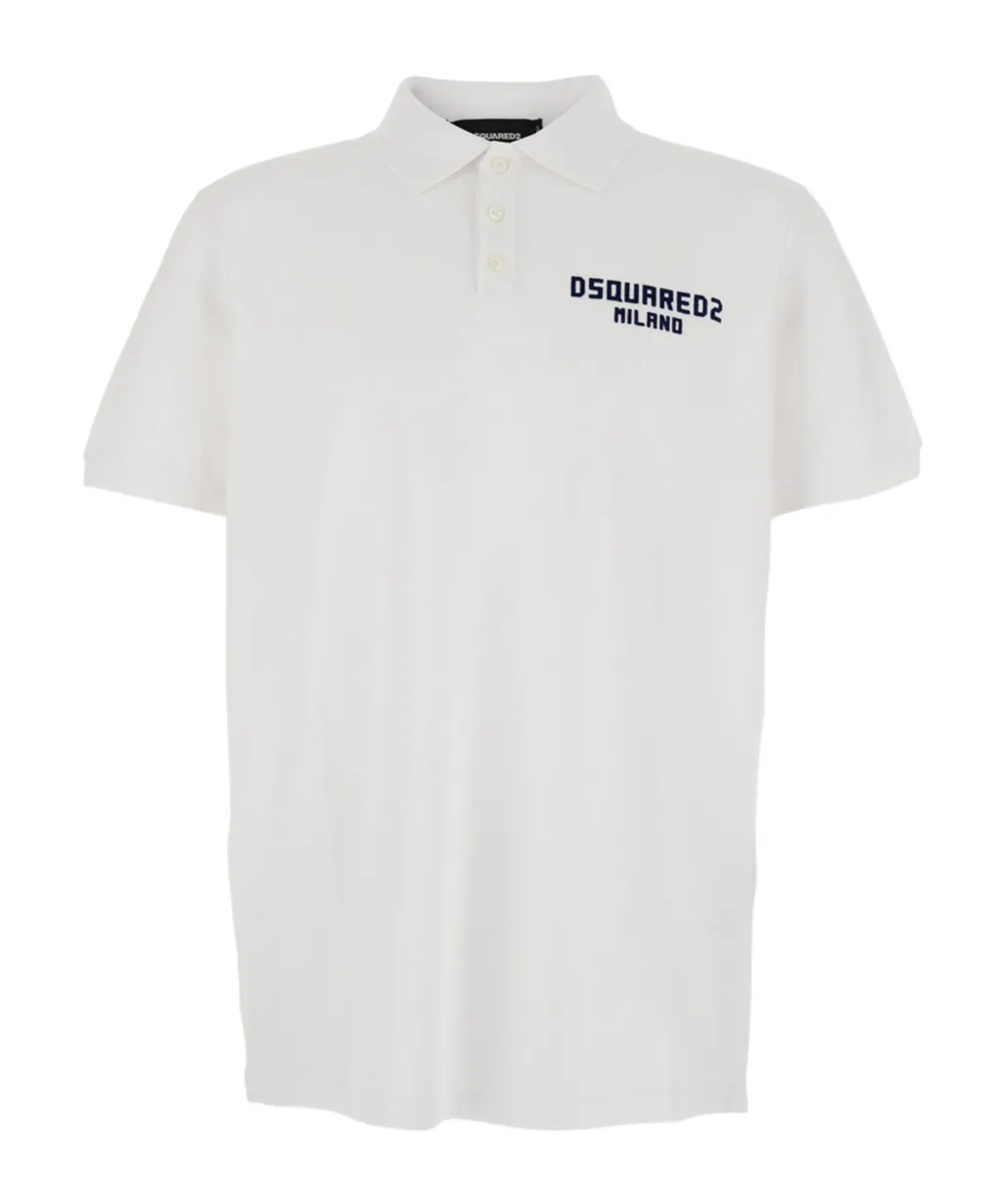 Logo-Print Polo Shirt