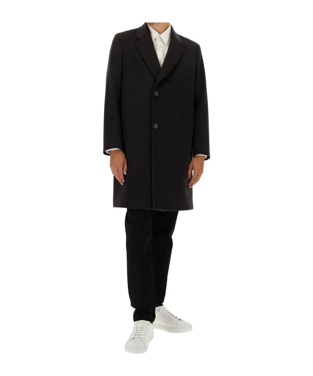 Paul Smith Long Sleeve Single-Breasted Coat