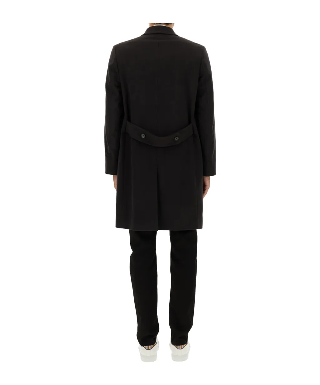 Paul Smith Long Sleeve Single-Breasted Coat