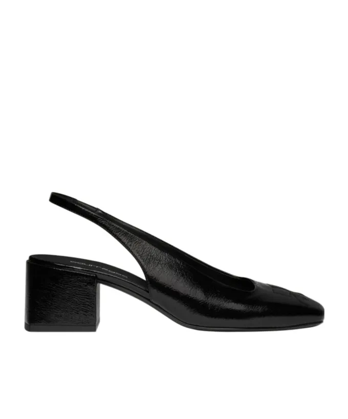 CourrÈGes Ac Vinyl Slingbacks