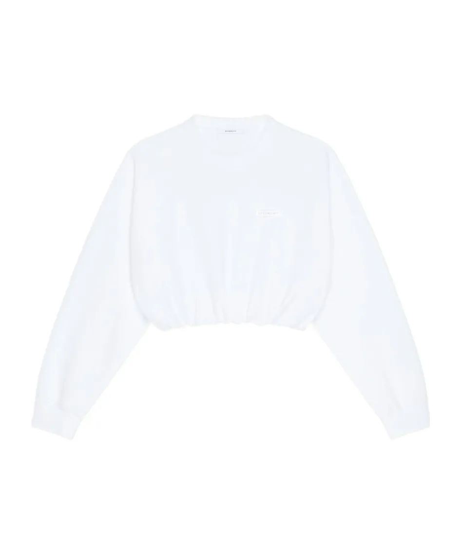 Givenchy Logo Patch Crewneck Sweatshirt
