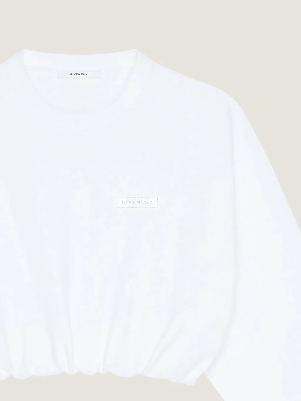 Givenchy Logo Patch Crewneck Sweatshirt