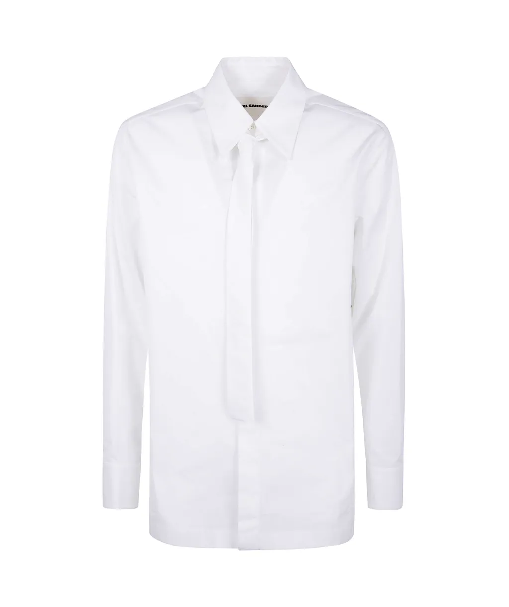 Tie-Neck Shirt