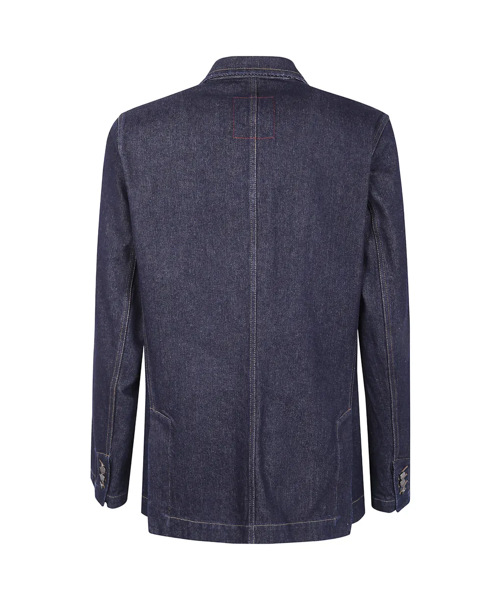 Long-Sleeved Denim Jacket