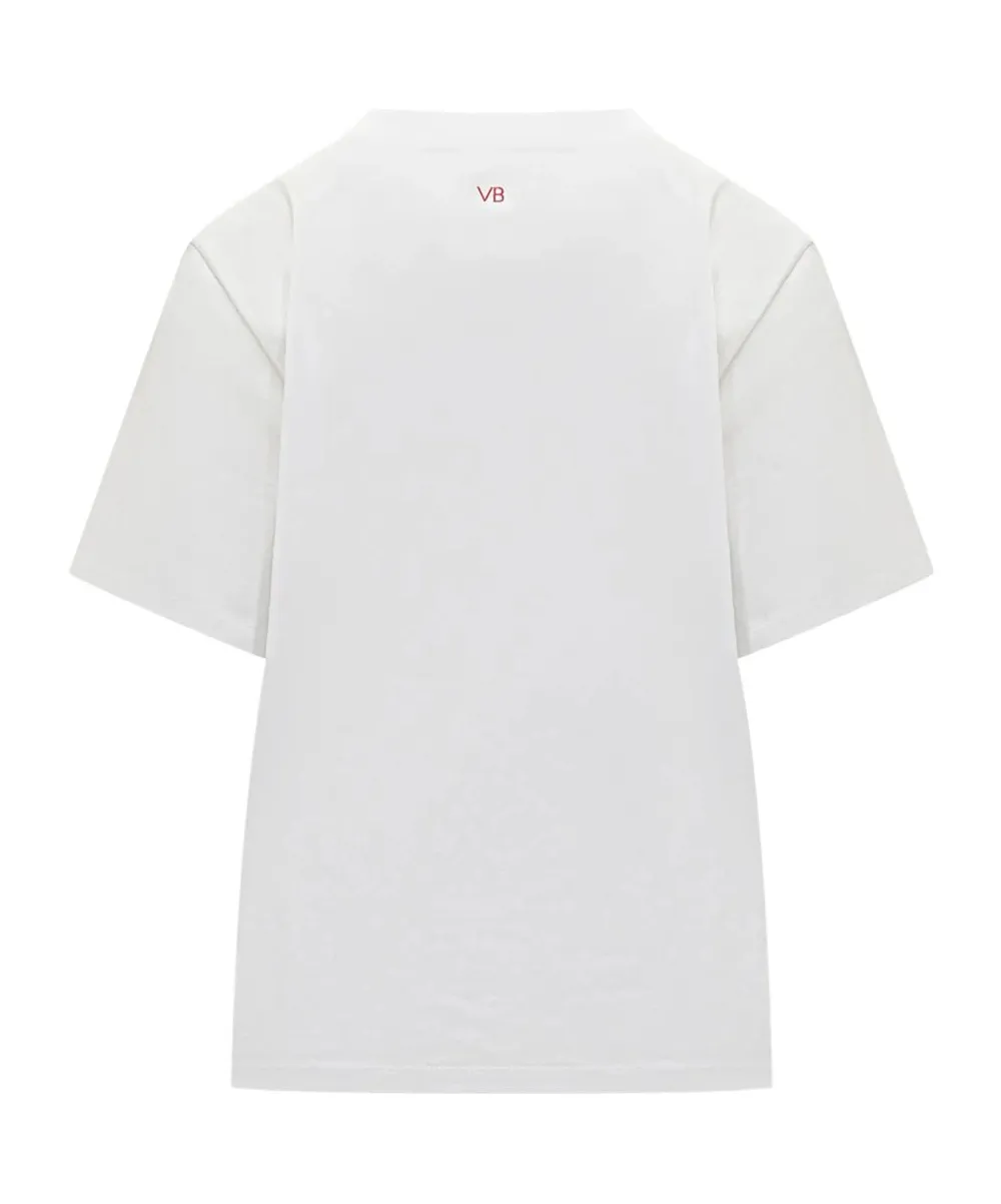 Victoria Beckham Yes, It's Me Printed T-Shirt