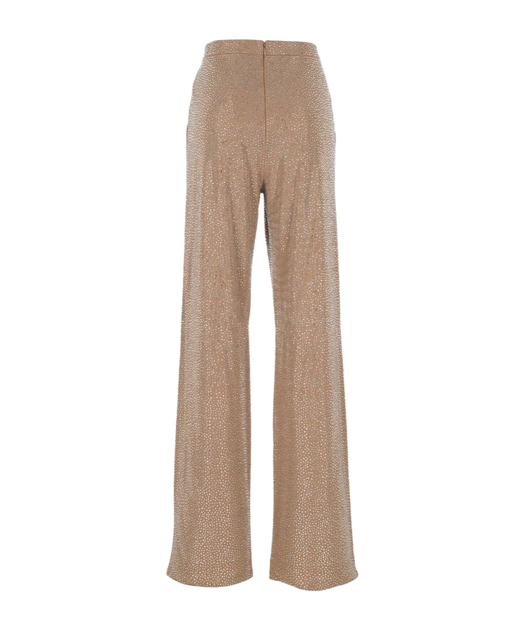 Giuseppe Di Morabito Embellished Wide-Leg Pants