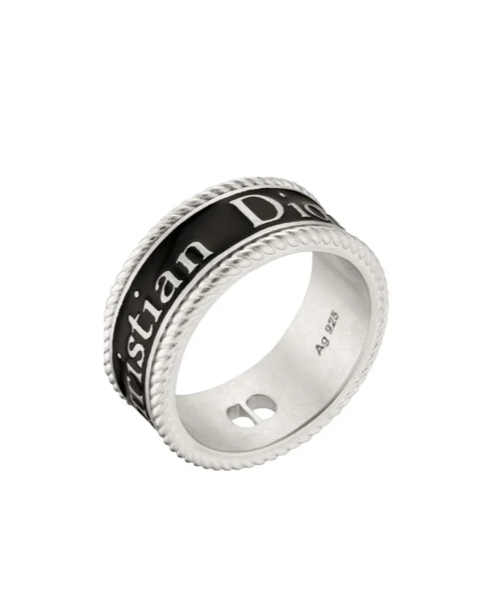 Dior Black Star Ring
