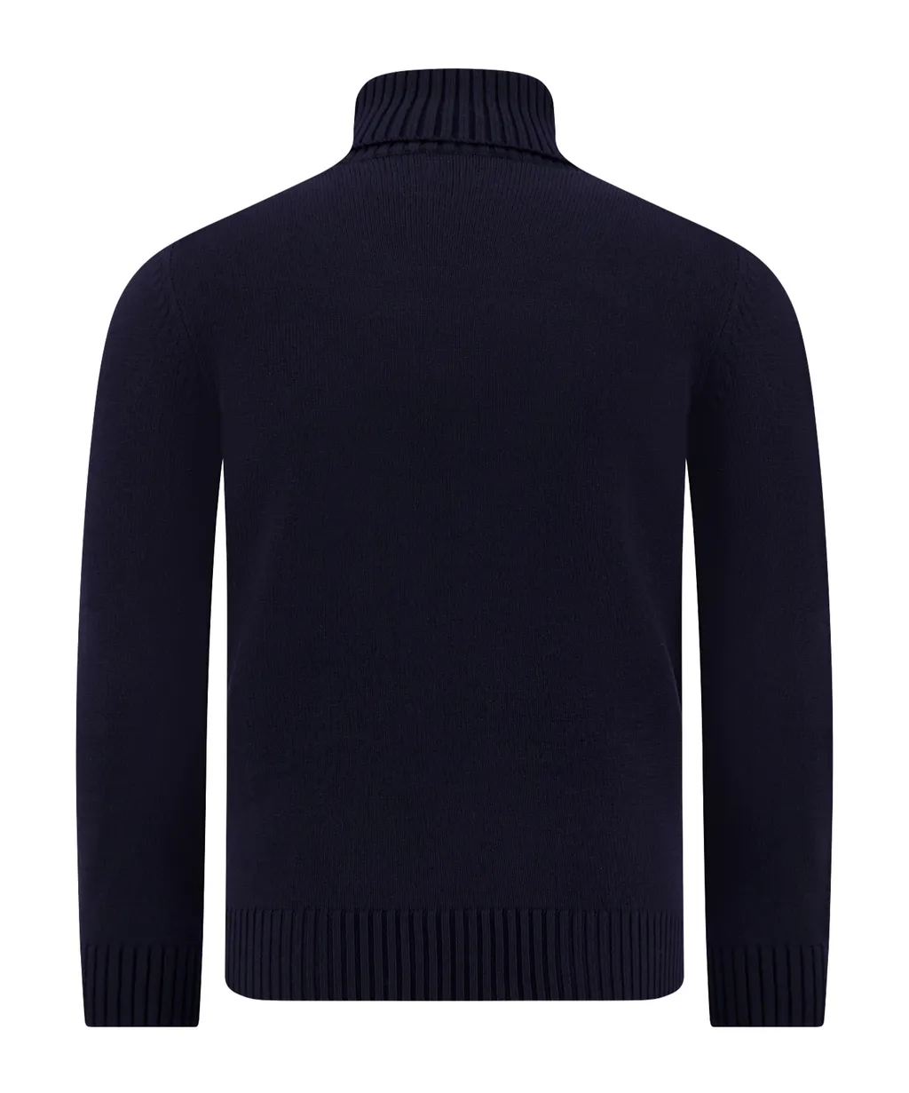 Turtleneck Wool Sweater