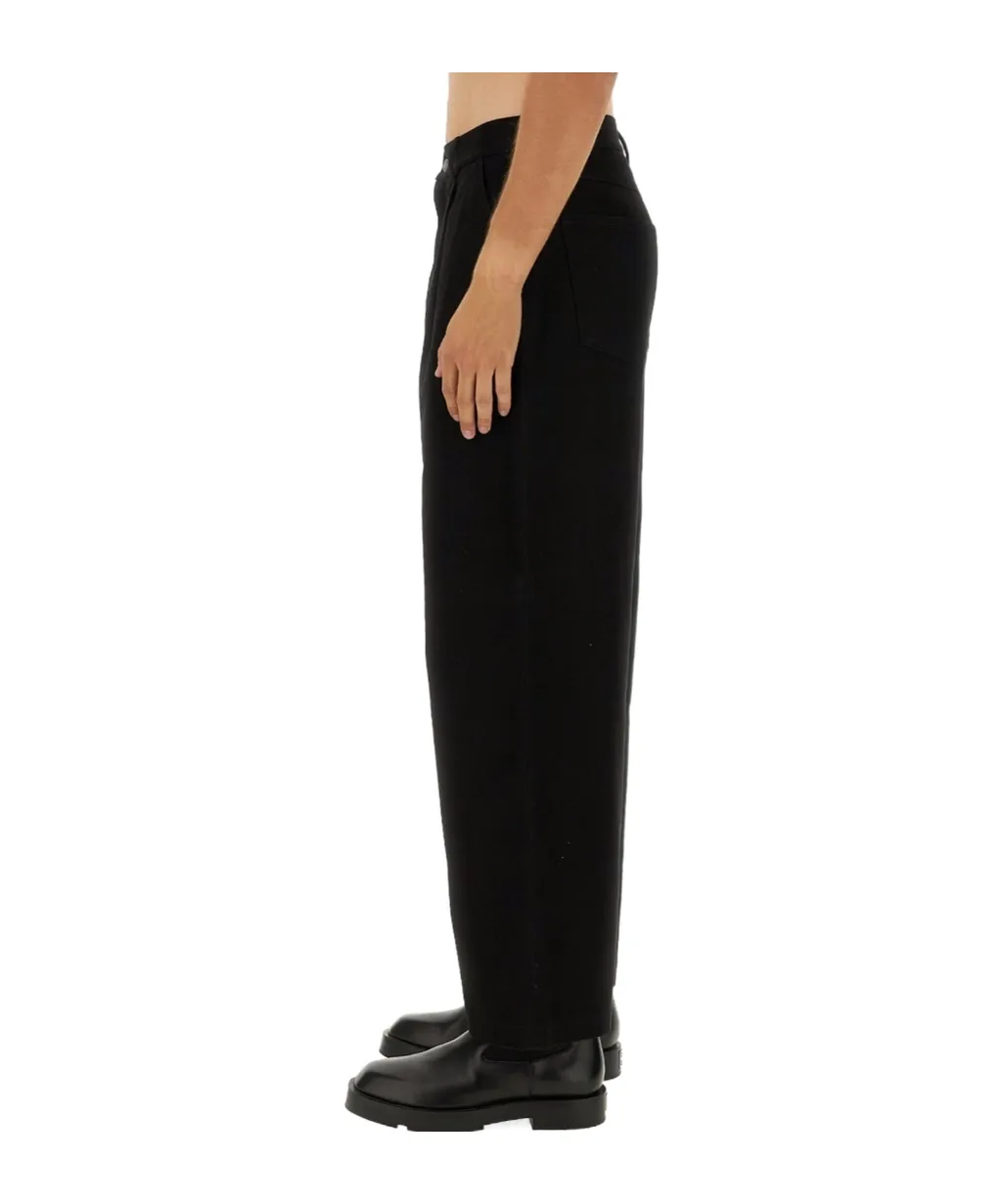 Casual Pants With Belt Loops