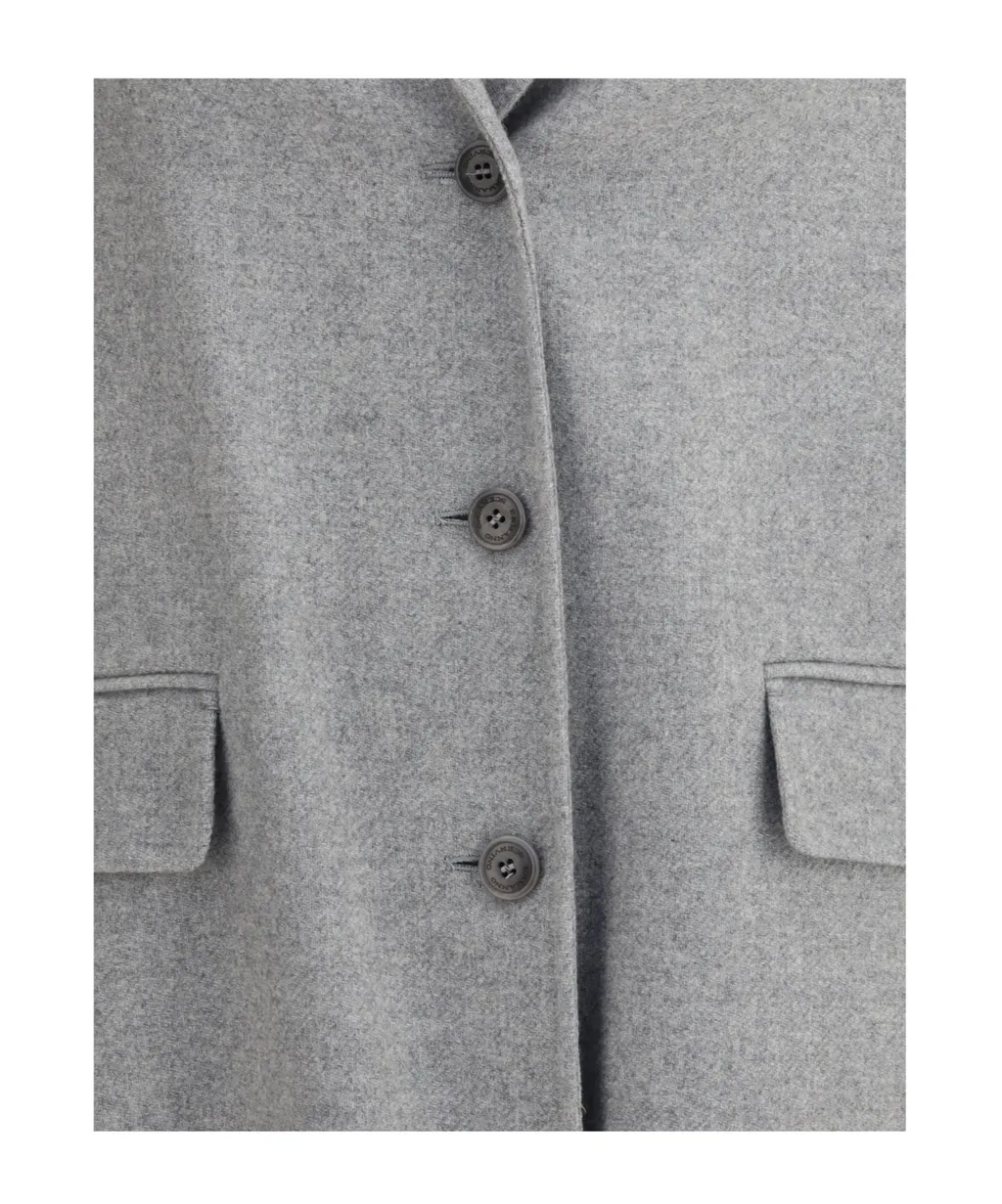 Ermanno Scervino Single Breasted Coat