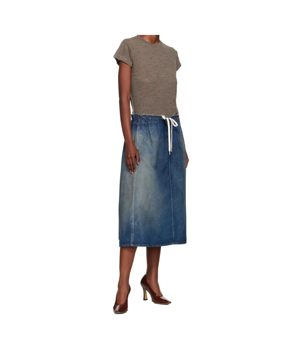 Sheer Wool Jersey T-Shirt