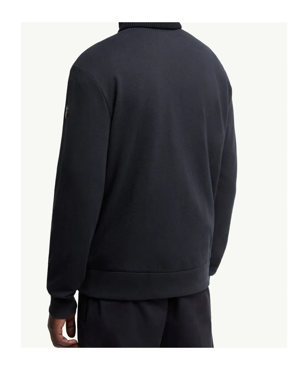 Cotton & Cashmere Zip-Up Sweatshirt