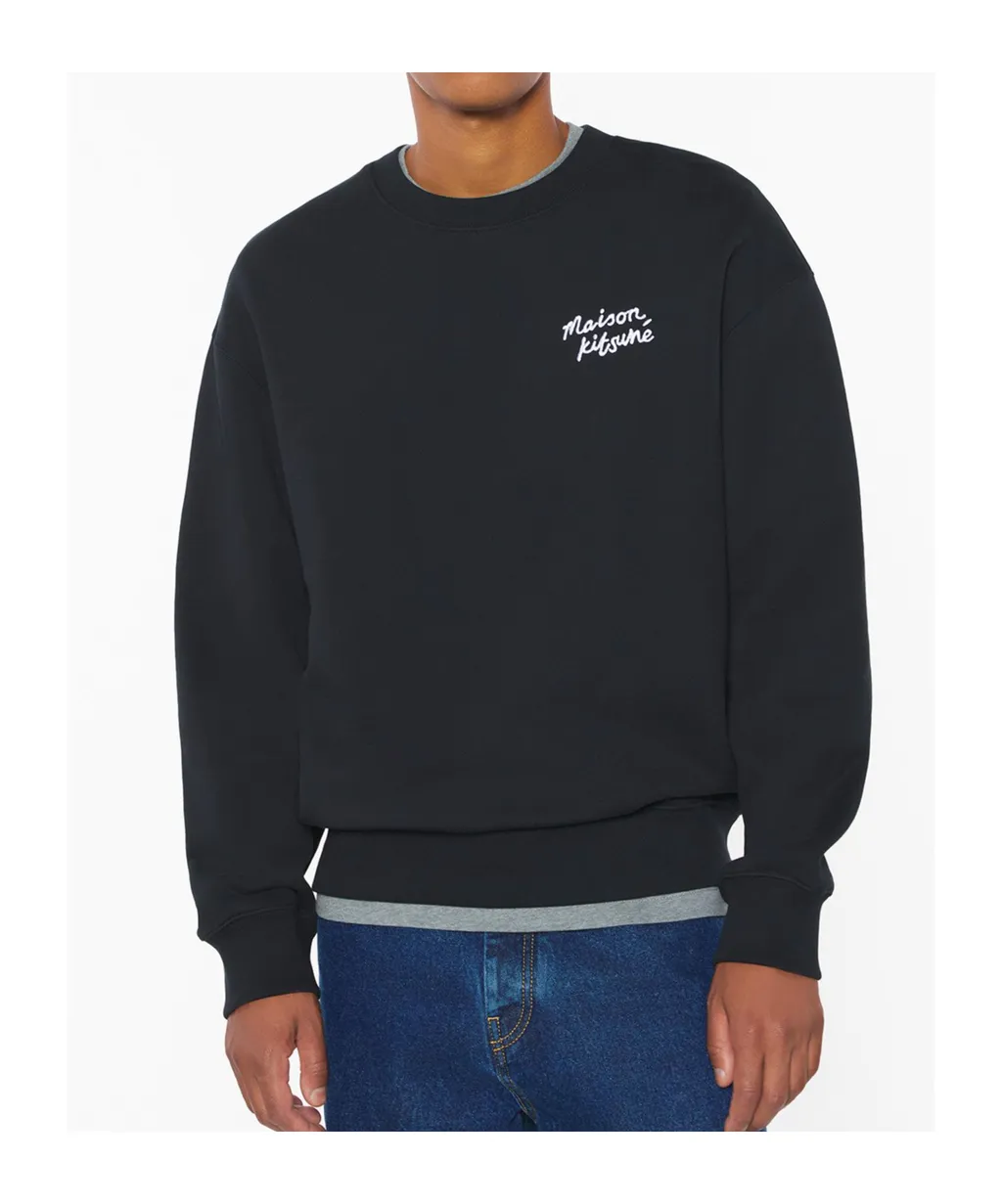 Maison Kitsun Handwriting Comfort Sweatshirt