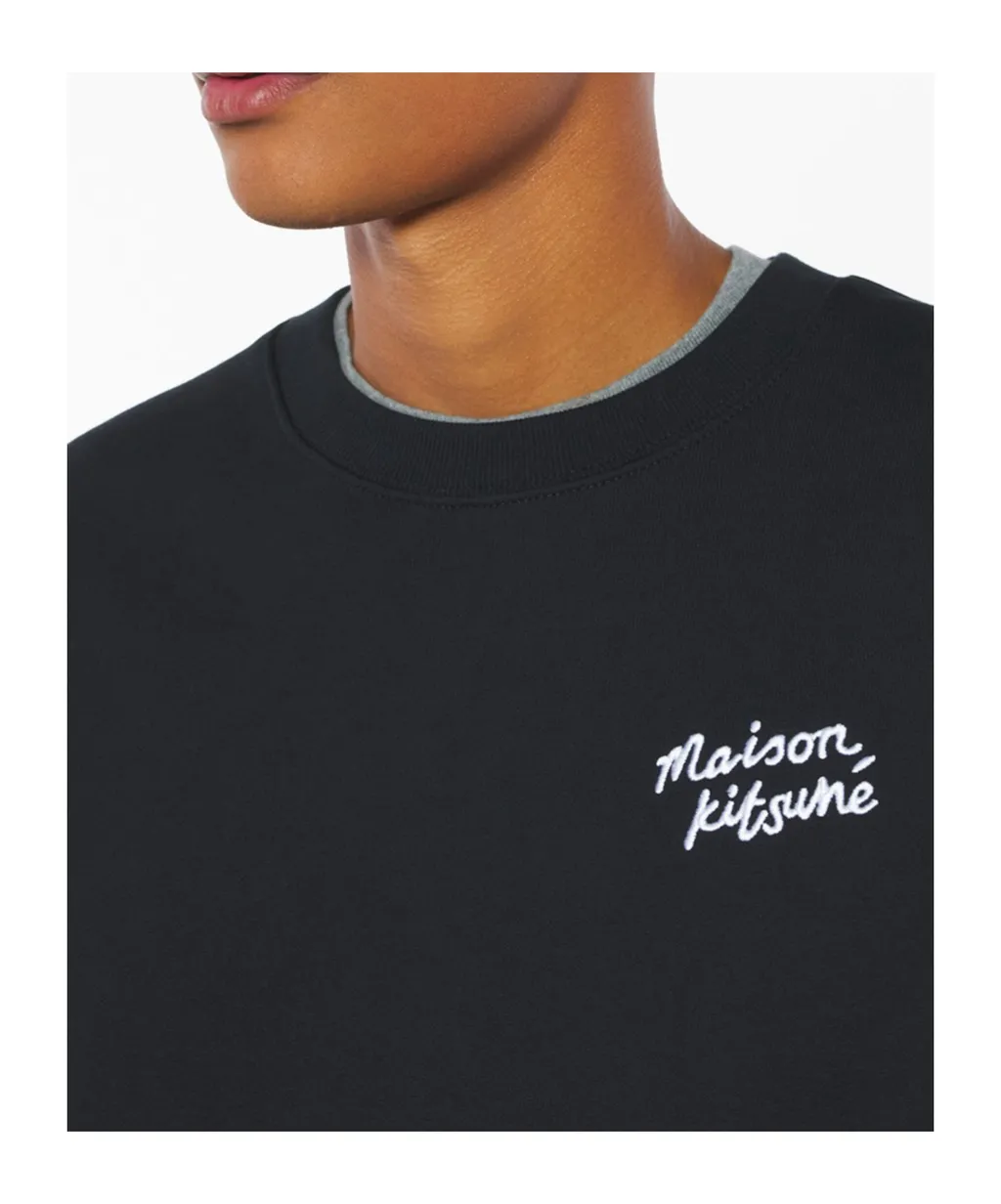 Maison Kitsun Handwriting Comfort Sweatshirt