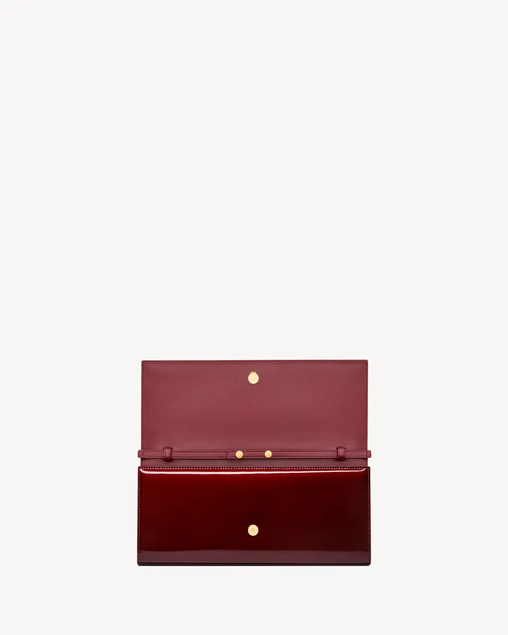 Saint Laurent Kate Foldover Top Clutch Bag